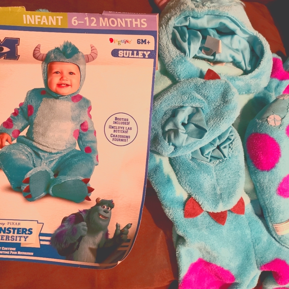 Monsters University Sulley Costume 6-12 months
